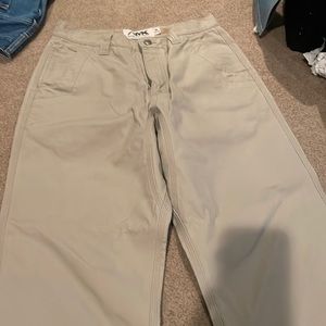 New men’s lined khaki pants
